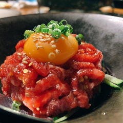 YAKINIKU＆WINE TO‐KA HANARE_CLASSICユッケ（タレ）