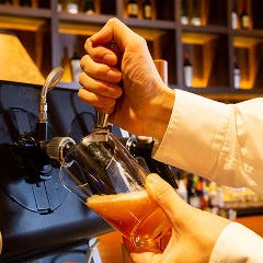 ビール好きの方にはぜひクラフトビールを。