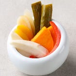 鎌倉野菜の自家製ピクルス