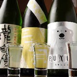 各地の酒処より取り揃えた銘酒も！お好みの一杯をご堪能ください