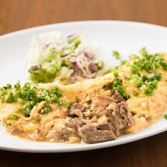 牛すじオムレツ