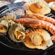 南国ビアガーデン BBQテラス湘太 熱海ラスカ屋上_海鮮盛り合わせ