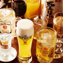 飲み会・宴会におすすめなコースはすべて飲み放題付き！