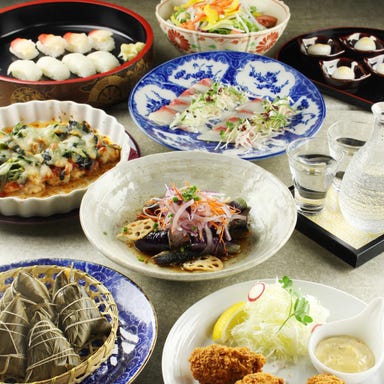 東北のうまいもんと地酒 居酒屋ごっちょ仙台駅前店(GocchoSun)_【定番!旬の宴コース】寒ブリのカルパッチョや握り2貫付き6品+2時間飲み放題(生ビール)