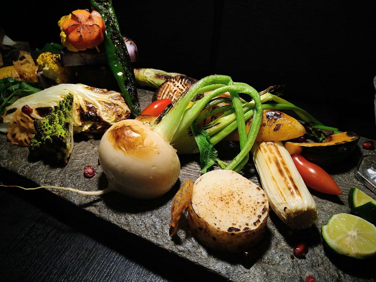 仙台伝統野菜のグリル
（※写真はイメージで、2人前です。）