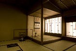 9階の茶室「残月」
（京都表千家にある残月亭の写し）