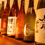 [エリア屈指!]
人気の日本酒を各種ご用意!!迷ったらｽﾀｯﾌまで♪