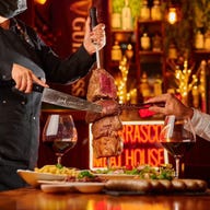 肉酒場 シュラスコ食べ飲み放題 カサブランカ 神田店_【スタンダードコース】 2.5時間飲み放題「炭火本格シュラスコ7種食べ放題コース」 5000円