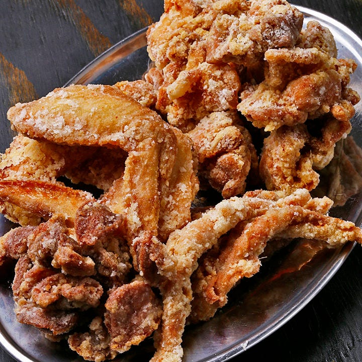 なんば応援団 大分からあげと鉄板焼 勝男 メニュー もつ鍋コース ぐるなび