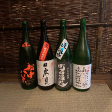 日本酒は定番〜珍しい日本酒まで！