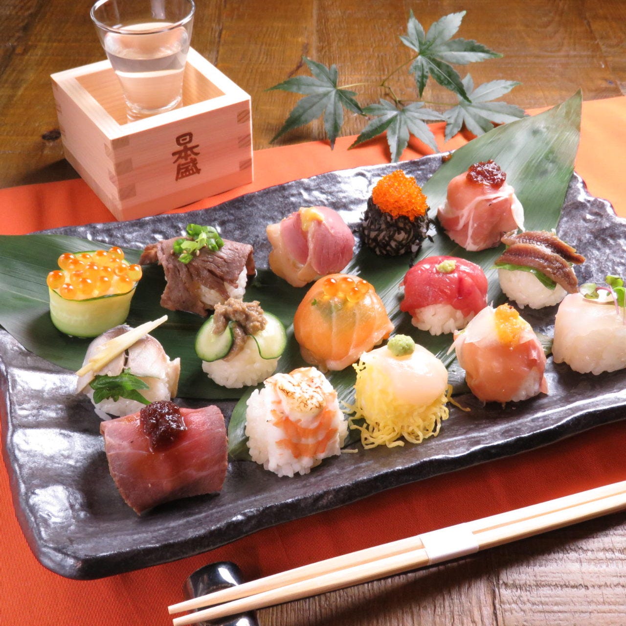 1日食限定 極上手まり寿司ランチ 10貫 ランチコース 前日までの予約制ランチの詳細 創作和食ダイニング The Kyoto Kitchen 河原町店 四条河原町周辺 寺町 おばんざい ぐるなび