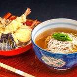 揚げたて天ぷら蕎麦（温蕎麦）