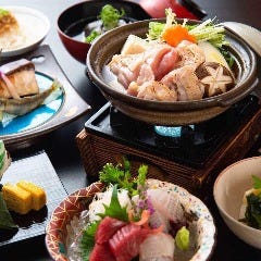 季節の味覚と更科蕎麦を懐石で