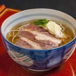 滋味極み鴨なんば（温蕎麦）