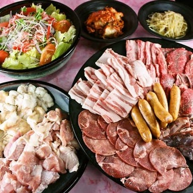 原価酒場 × 焼肉食べ放題&飲み放題 『零四三八』 木更津駅前_【2時間飲み放題付】タン・カルビ・ロースなど王道焼肉全13品『焼肉とコラボ5,500円コース』