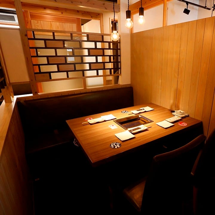 川越焼肉 Kan 席・個室：個室 ぐるなび