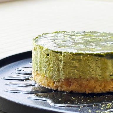 食堂&Cafe ‐ 猫に、優しく。‐_抹茶レアチーズケーキ