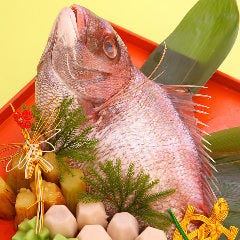 金沢のお祝い料理〈鯛の唐蒸し〉