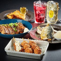 自慢の料理がずらりと一堂に会する「ロロイチコース」で宴会