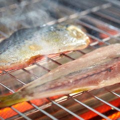 ふっくらと仕上がった干物はお酒が進む塩加減が大人気