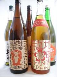 梅酒・約50種、焼酎・約40種
日本酒・7種…お好みのをどうぞ…