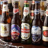 【世界のボトルビール】
8種以上のビールを飲み比べできます☆