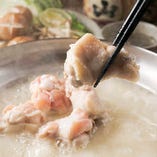 博多炊き餃子鶏白湯スープ