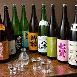 日本酒、本格焼酎、各種取り扱っております