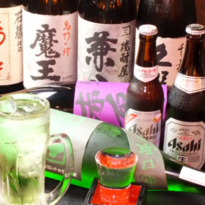 日本酒・本格焼酎も揃ってます◎