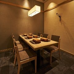 テーブル　堀ごたつ　個室