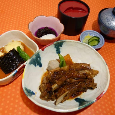 彦 本店_本ソーキ定食