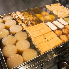 おでん 鳥料理 おぐ羅 分店_醤油を使わない"素材を味わう"おでん