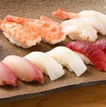 握り寿司が居酒屋の宴会コースで食べられる！！