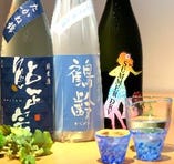 日本酒常時80種以上！
希少銘柄も多数。