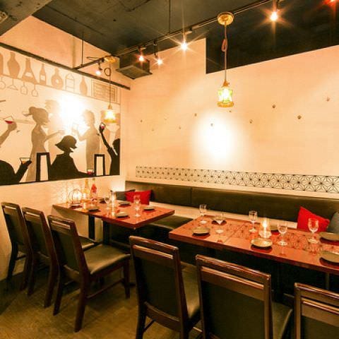 アモーレ 渋谷店の店内の様子