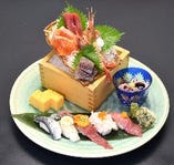 板前のおまかせ寿司盛り Omakase-Sushi