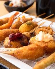 心斎橋の美味しい串カツ あげてんかっ！むかい