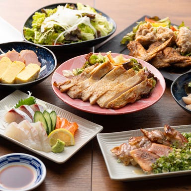 鶏と海鮮 個室居酒屋 鶏うお_おすすめ◆200種2時間飲み放題付き◆大摩桜鶏のカルパッチョや備中高原鶏ソテー、お造り等全11品◆5,000円