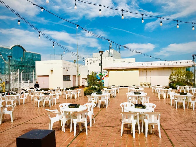 星空bbq ビアテラス 静岡パルシェ 静岡 ビアガーデン ぐるなび