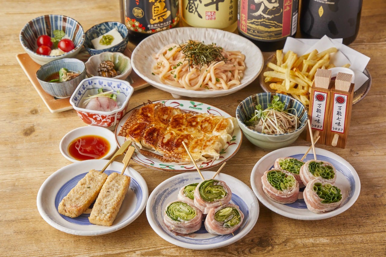 炭火野菜巻き串と餃子 博多うずまき 栄店（栄周辺/居酒屋） - 楽天ぐるなび