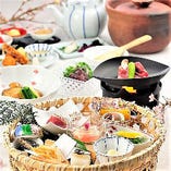 ●コース●
季節食材で織りなす京料理の数々を召し上がれ