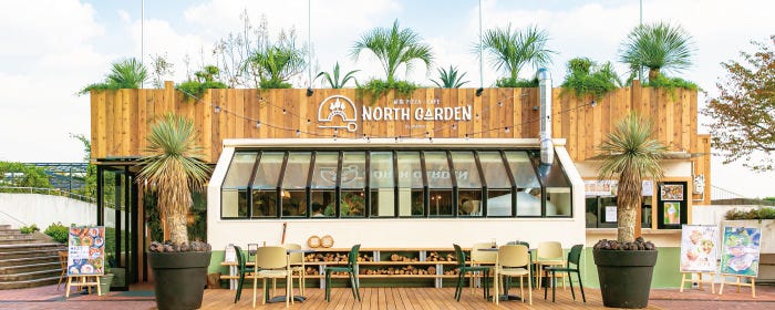 薪窯 PIZZA・CAFE NORTH GARDEN 万博公園店