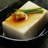 手作り胡麻豆腐