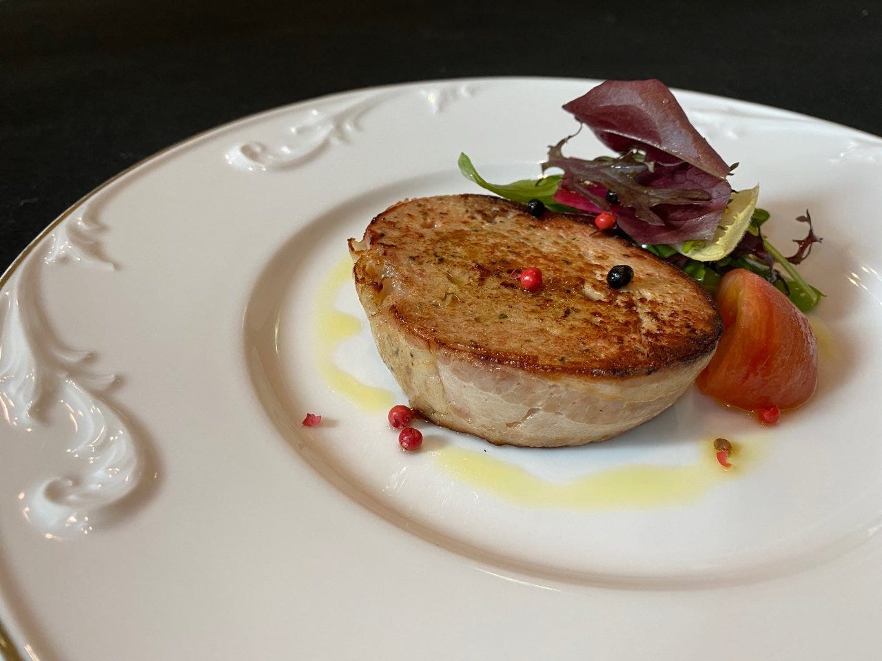 ディナー 魚料理とフォアグラ付き牛フィレ肉のステーキのフルコースの詳細 サンヴェルジュ メゾン 姫路 フレンチ フランス料理 ぐるなび