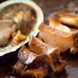 生あわびのバター焼きピザ