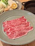 《個室確約》夏の味覚　黒毛和牛ロースすき焼き秘伝花山椒すき焼き鍋コース