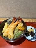 日替わりランチ　海老天ぷら丼