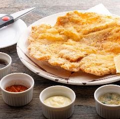 男「本気」の鶏一枚揚げ