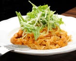 【濃厚生ウニのクリームソースパスタ】