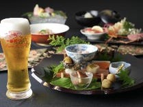 【個室確約&times;飲み放題】酒宴懐石『千紫万紅』※4名様～